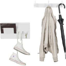 Kapstok met postvak Larry wit - 8