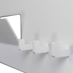 Kapstok met postvak Larry wit - 6