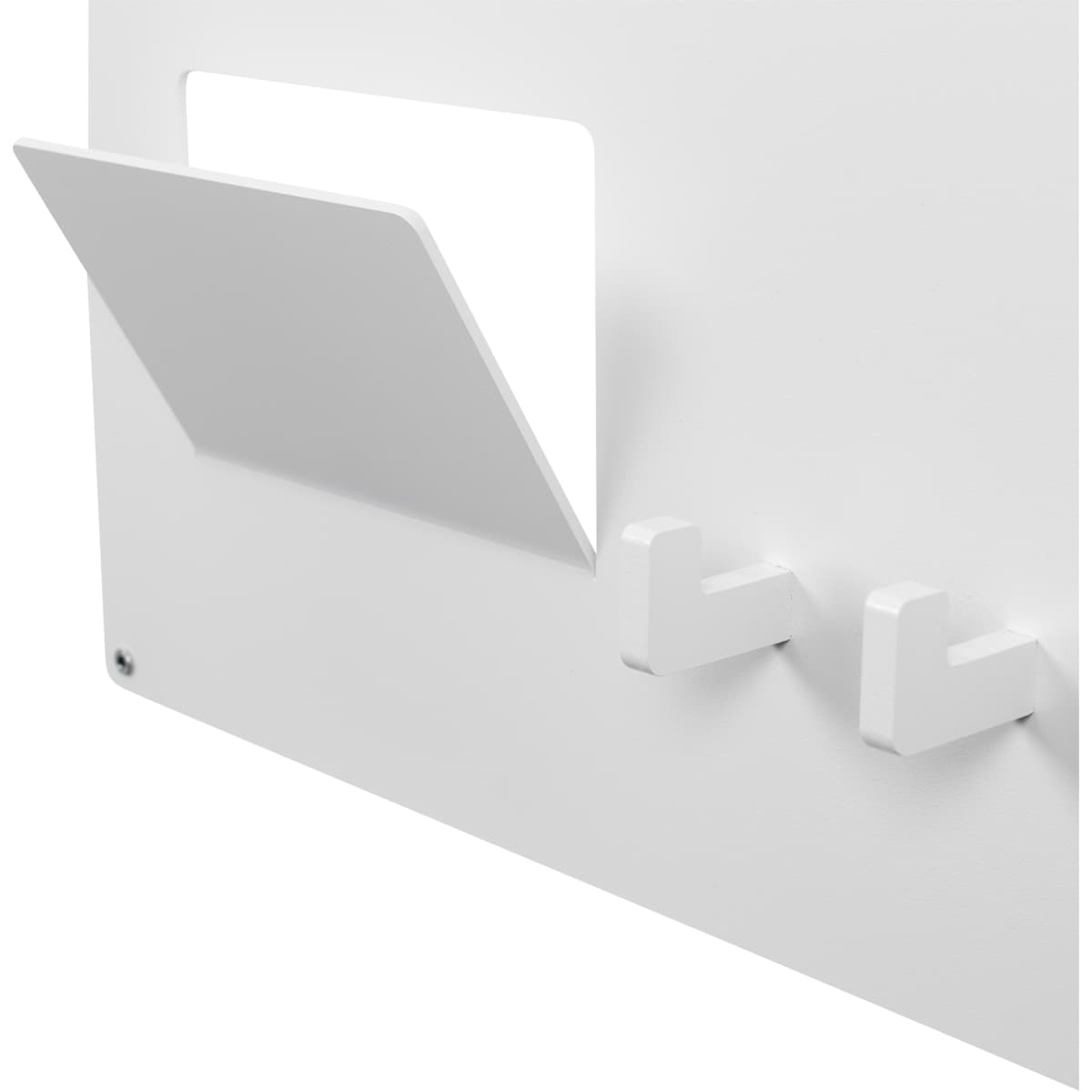 Kapstok met postvak Larry wit - 2