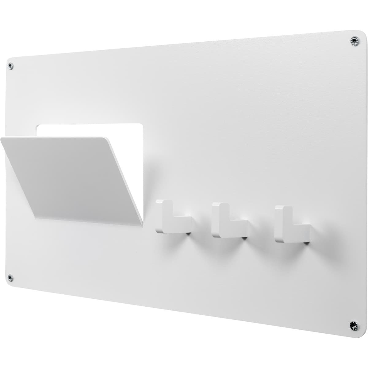 Kapstok met postvak Larry wit