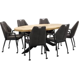 Eetkamerstoel Allure Antraciet - 4