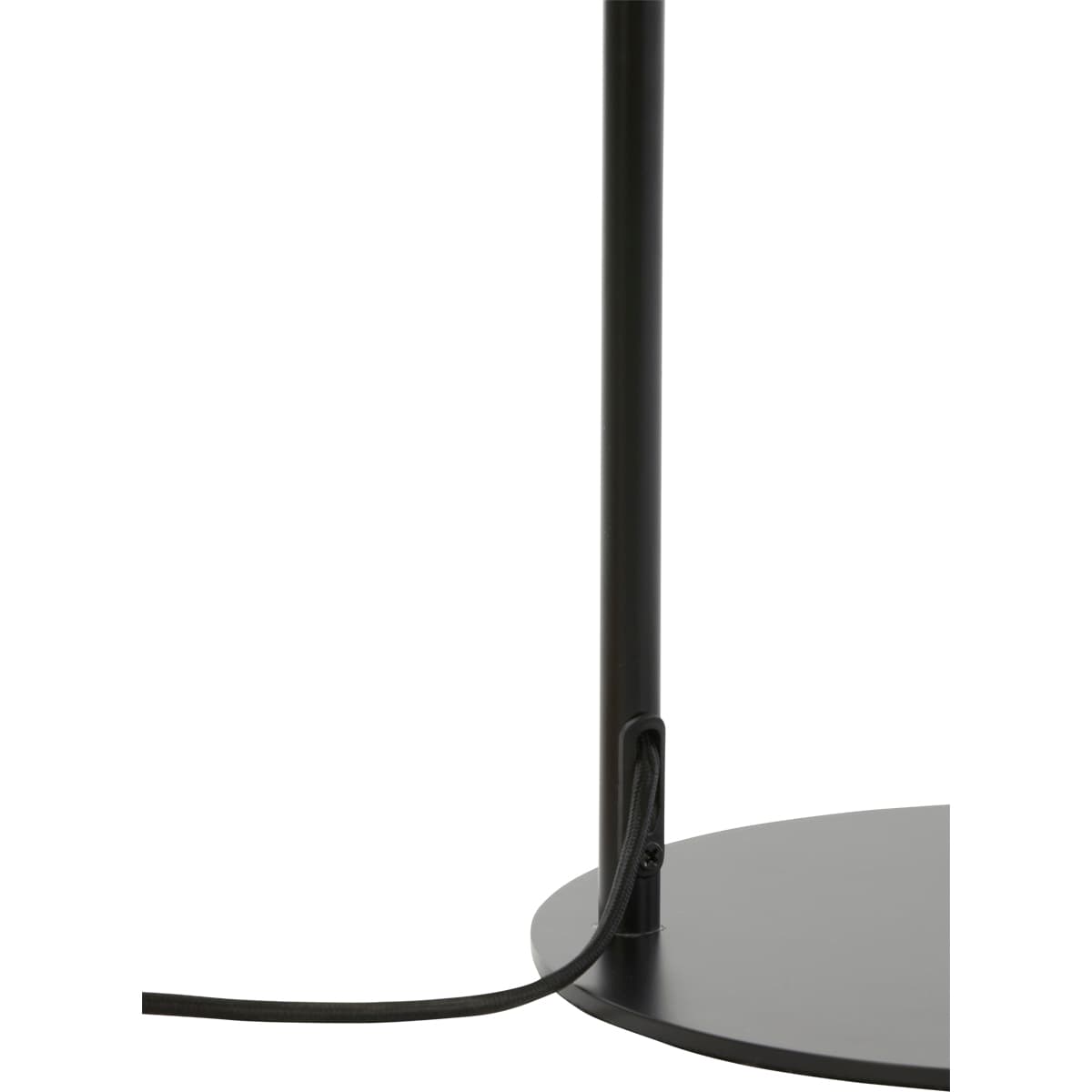 Vloerlamp Suzy mat zwart+smoke glas - 6