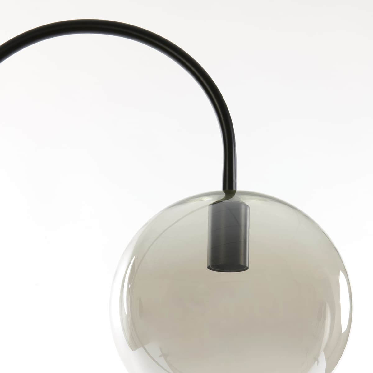 Vloerlamp Suzy mat zwart+smoke glas - 11