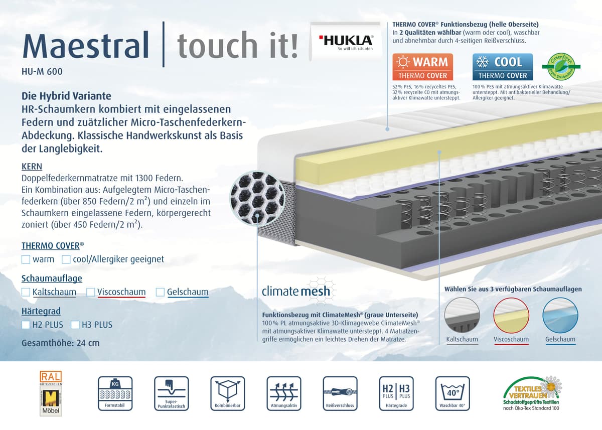 Matras Ton 600 - 90x200 - 1