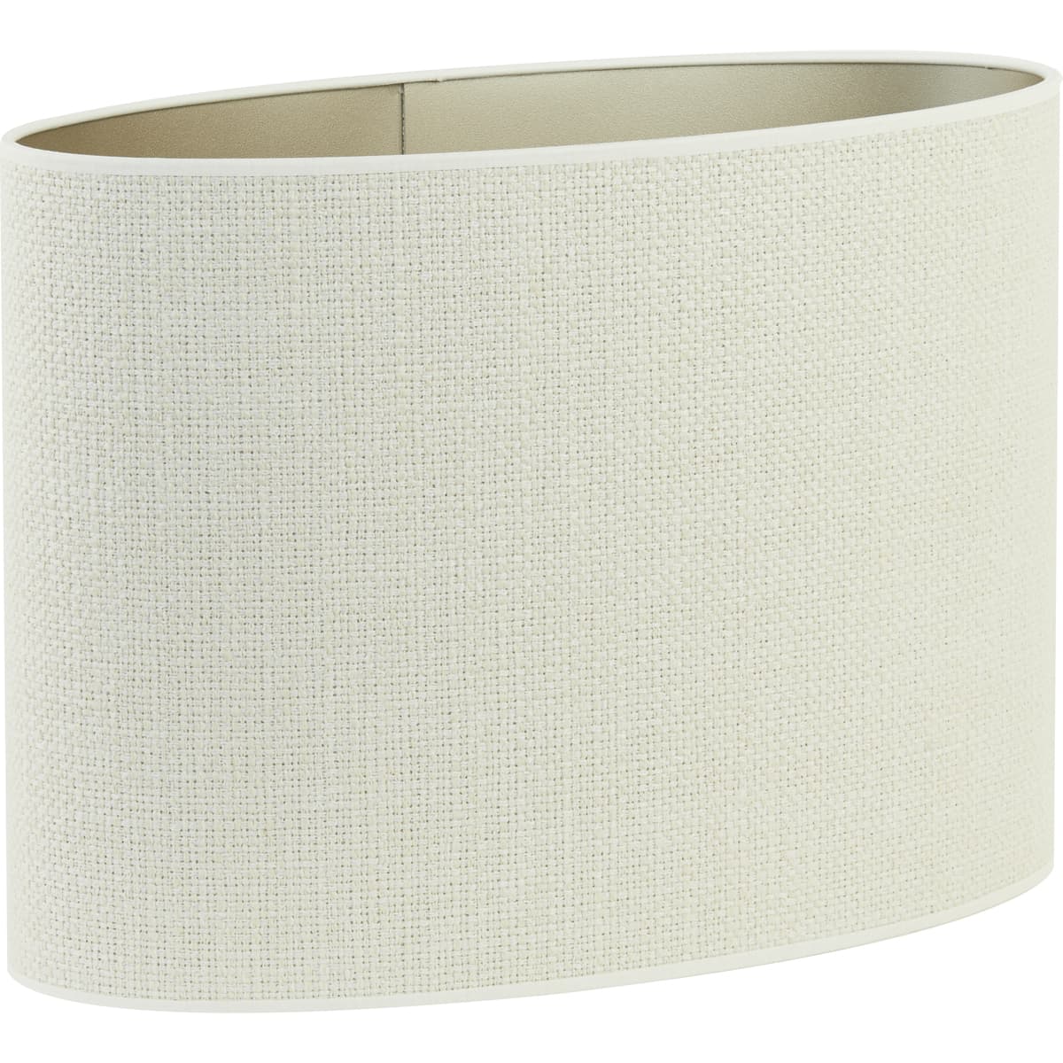 Lampenkap Saverna ovaal 45x45x32 cm eiwit