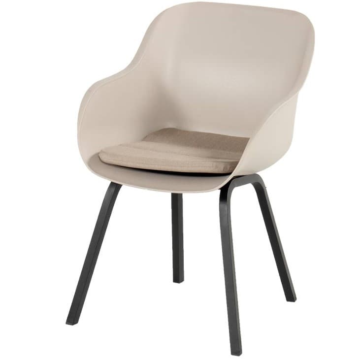 Tuinstoel Le Soleil Black/Taupe Hartman - 1