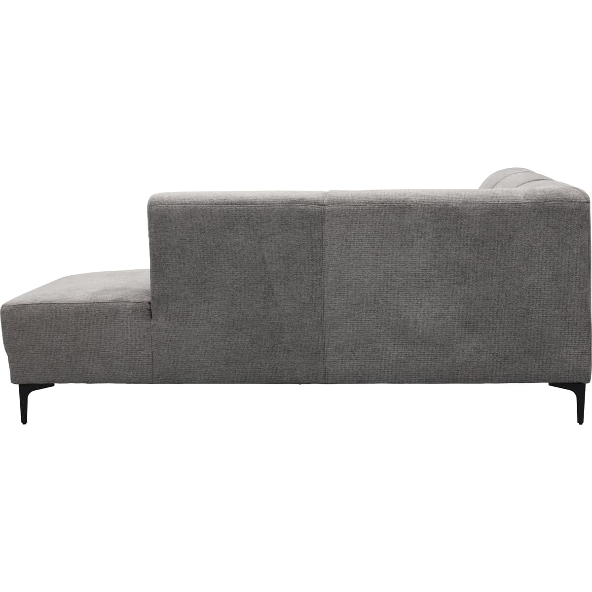 Bank Edward hoekziteiland links + 2,5-zits Mito antracite - 5