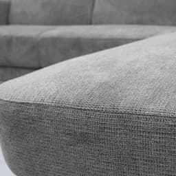 Bank Edward hoekziteiland links + 2,5-zits Mito antracite - 9