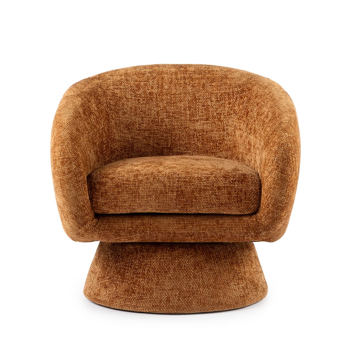 Mara draaifauteuil caramel - 2