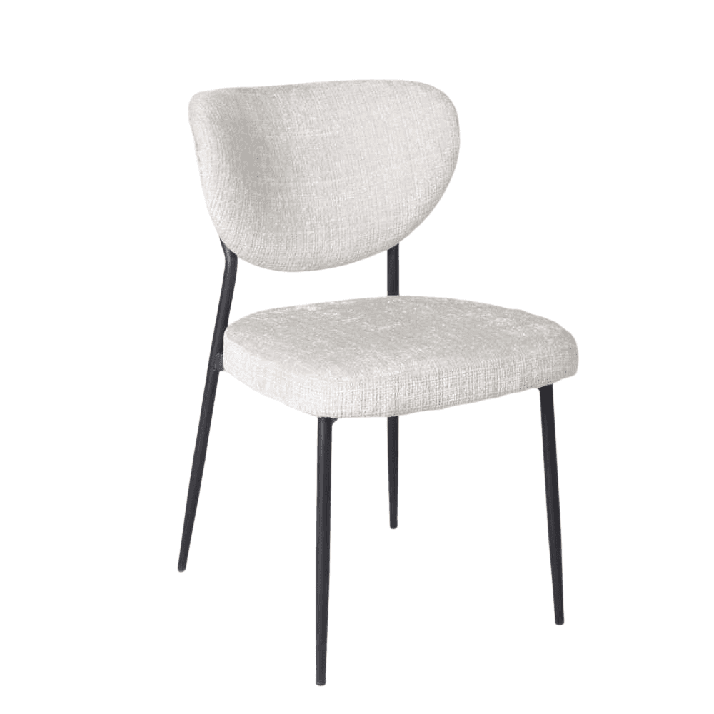 Eetkamerstoel Luca ecru 02 - 1