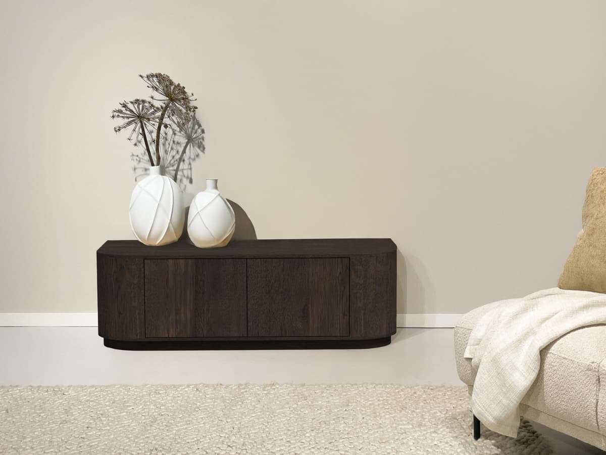 Tv-Meubel Novy 140 cm Espresso - 3
