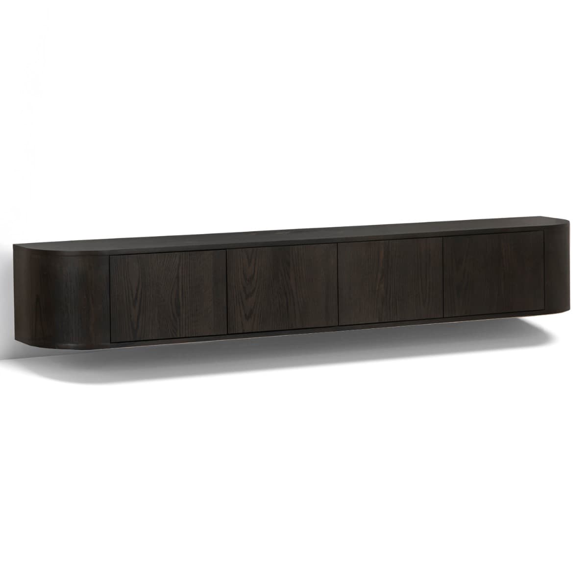 Tv-Meubel Novy Zwevend 220 cm Espresso - 1