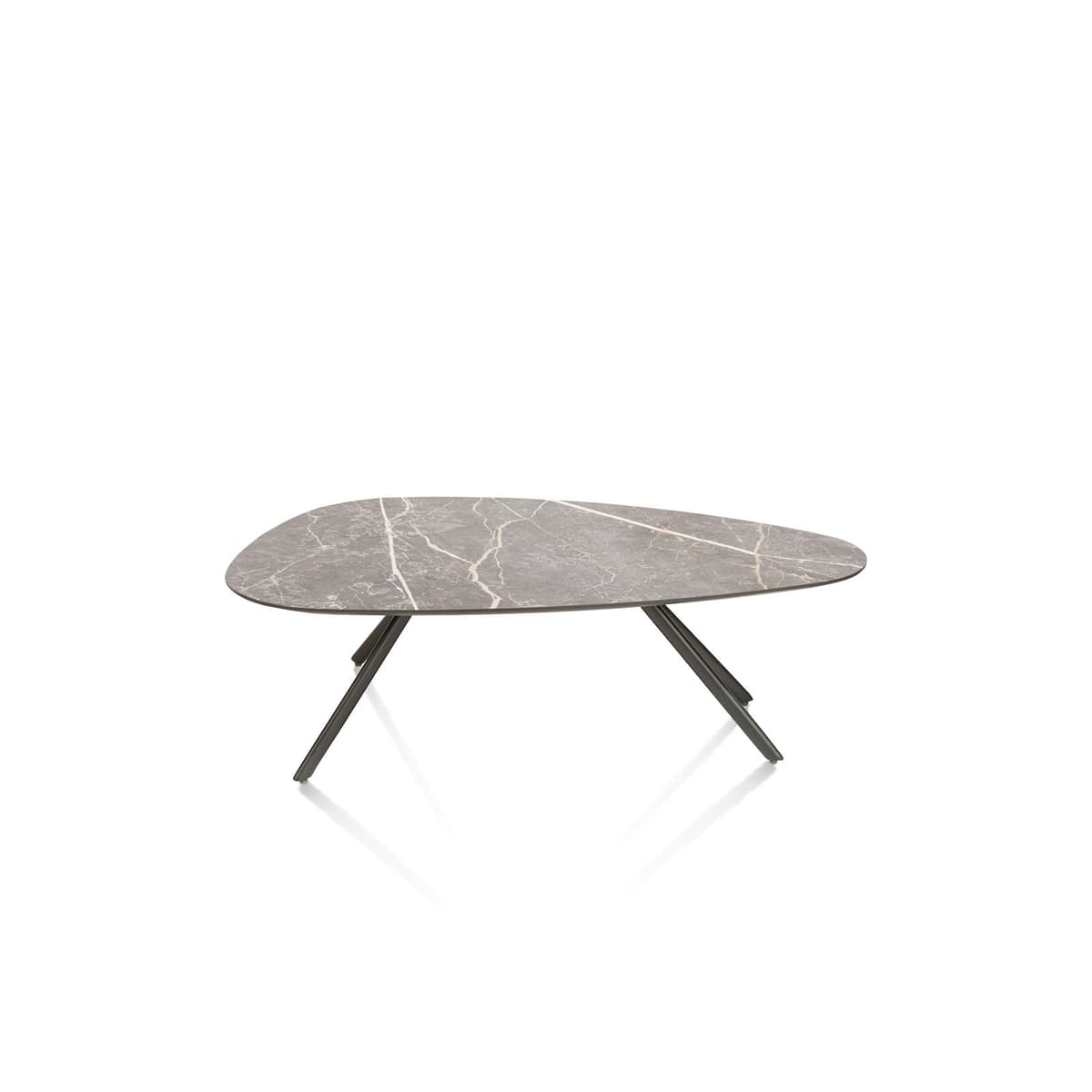 Salon tafel 100x60x32cm Minato Lichtgrijs - 3