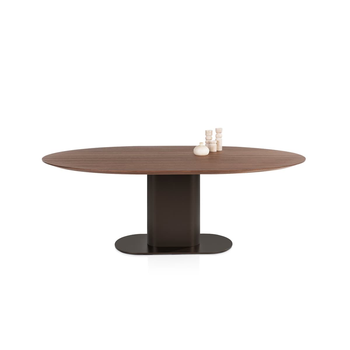 Tafel 210x100cm Brianza Steel Brown - 5