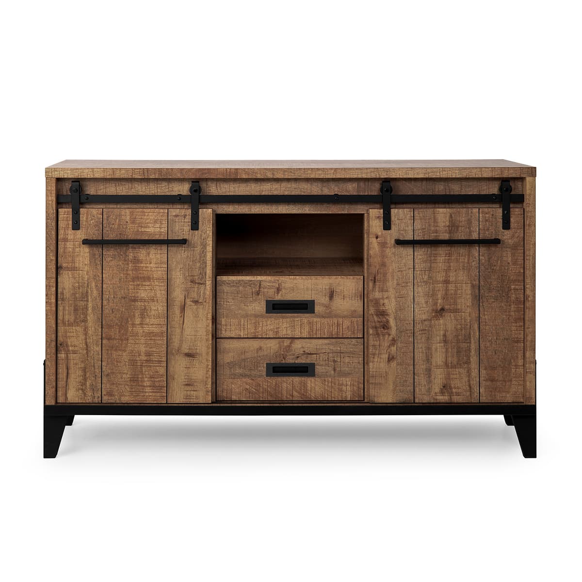 Dressoir Venlo dark mango 2D, OV, 2L - 1