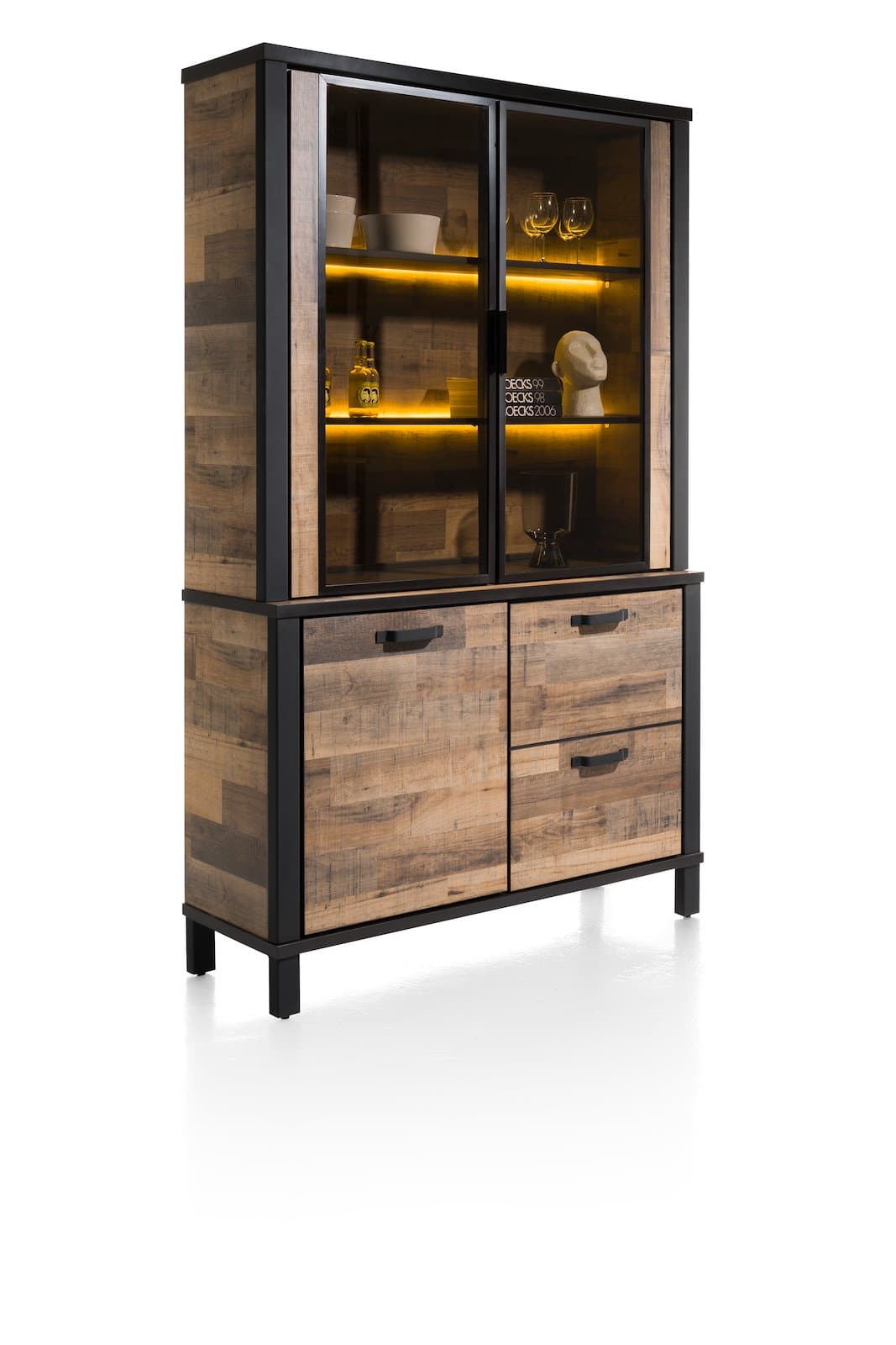 Buffet 2d+2gd+led Sardinie Driftwood