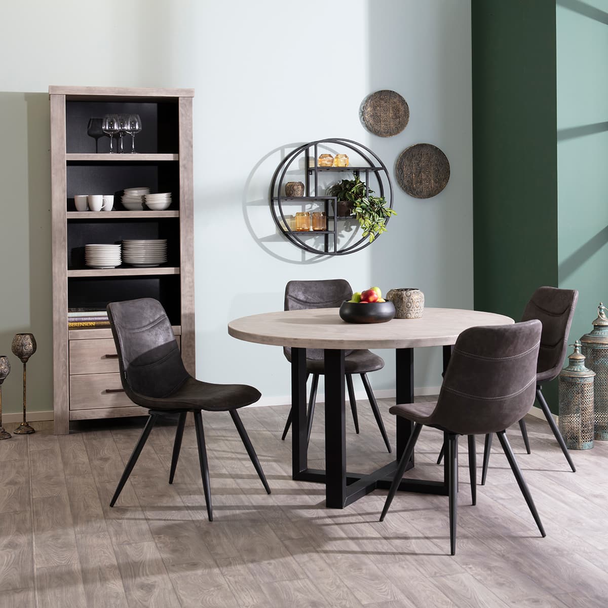 Eetkamerstoel Cala Antraciet - 4