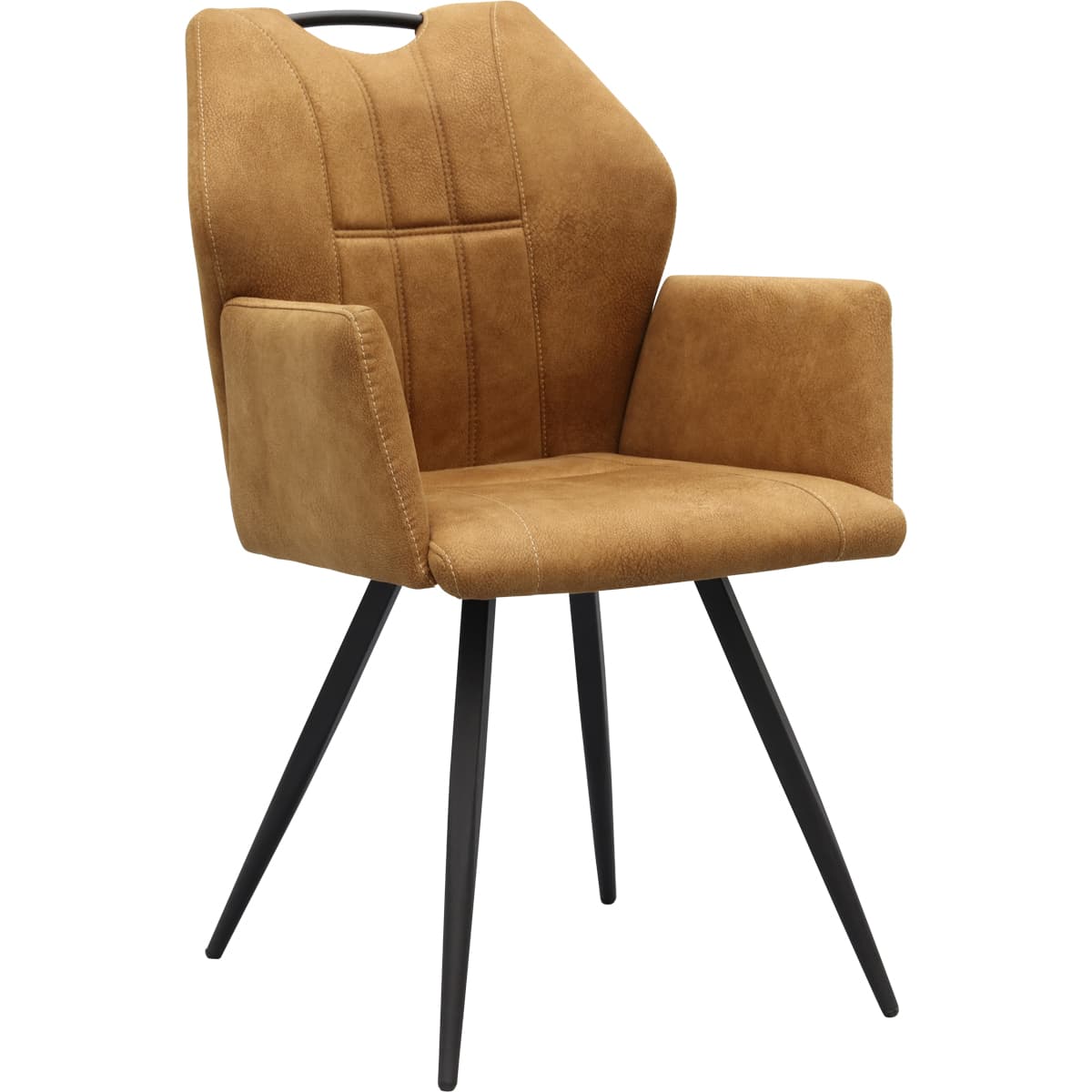 Eetkamerstoel Porto Cognac - 1