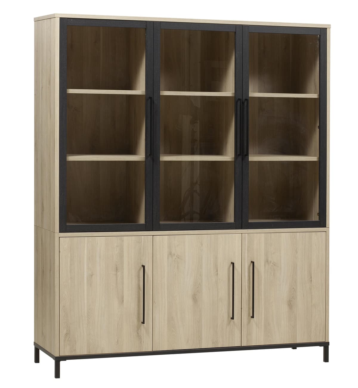 Vitrinekast Brugge 166 cm - 1