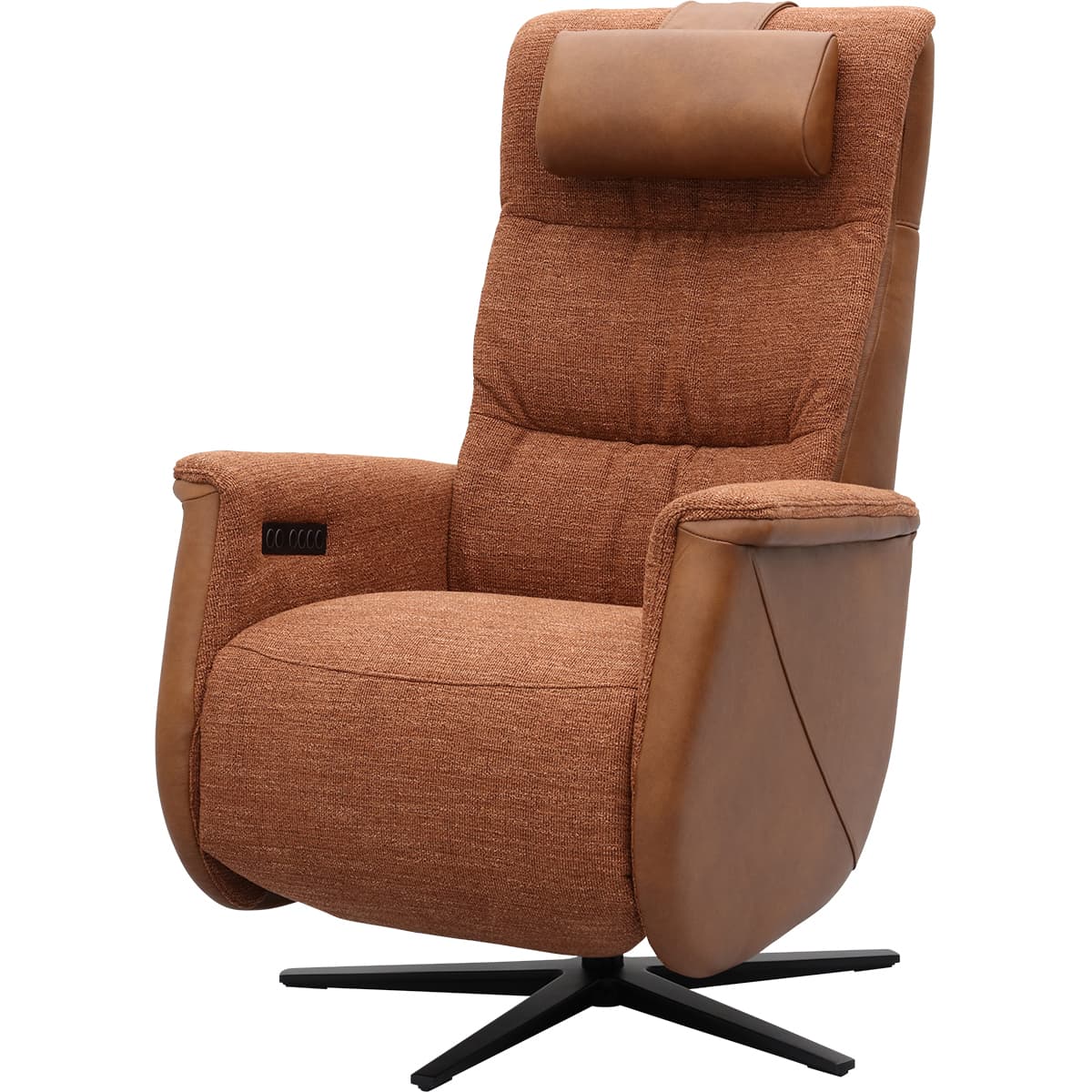 Relaxfauteuil Faith met 3 vlaks rug - 26