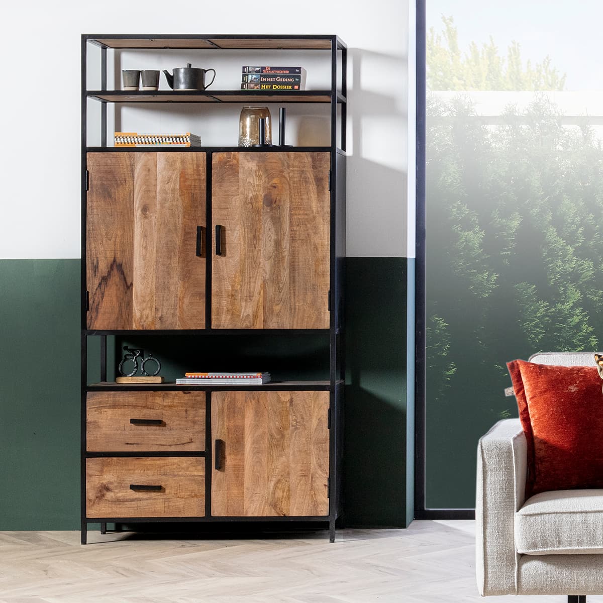 Opbergkast Solo 100 x 210 cm - 3