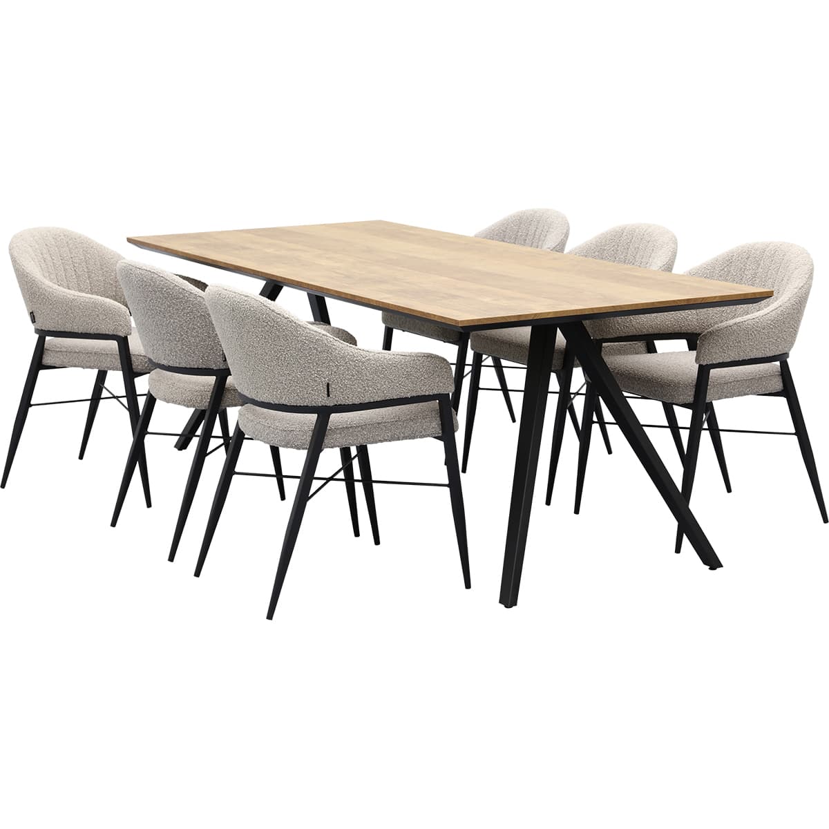 Eetkamerstoel Reza Toffee - 2