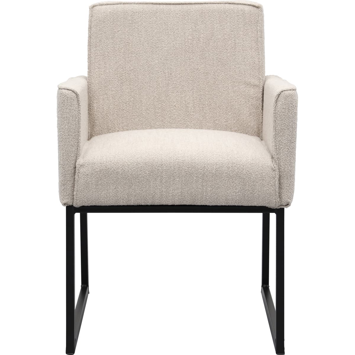 Eetkamerstoel Kenzo met gestoffeerde armleuning - 17