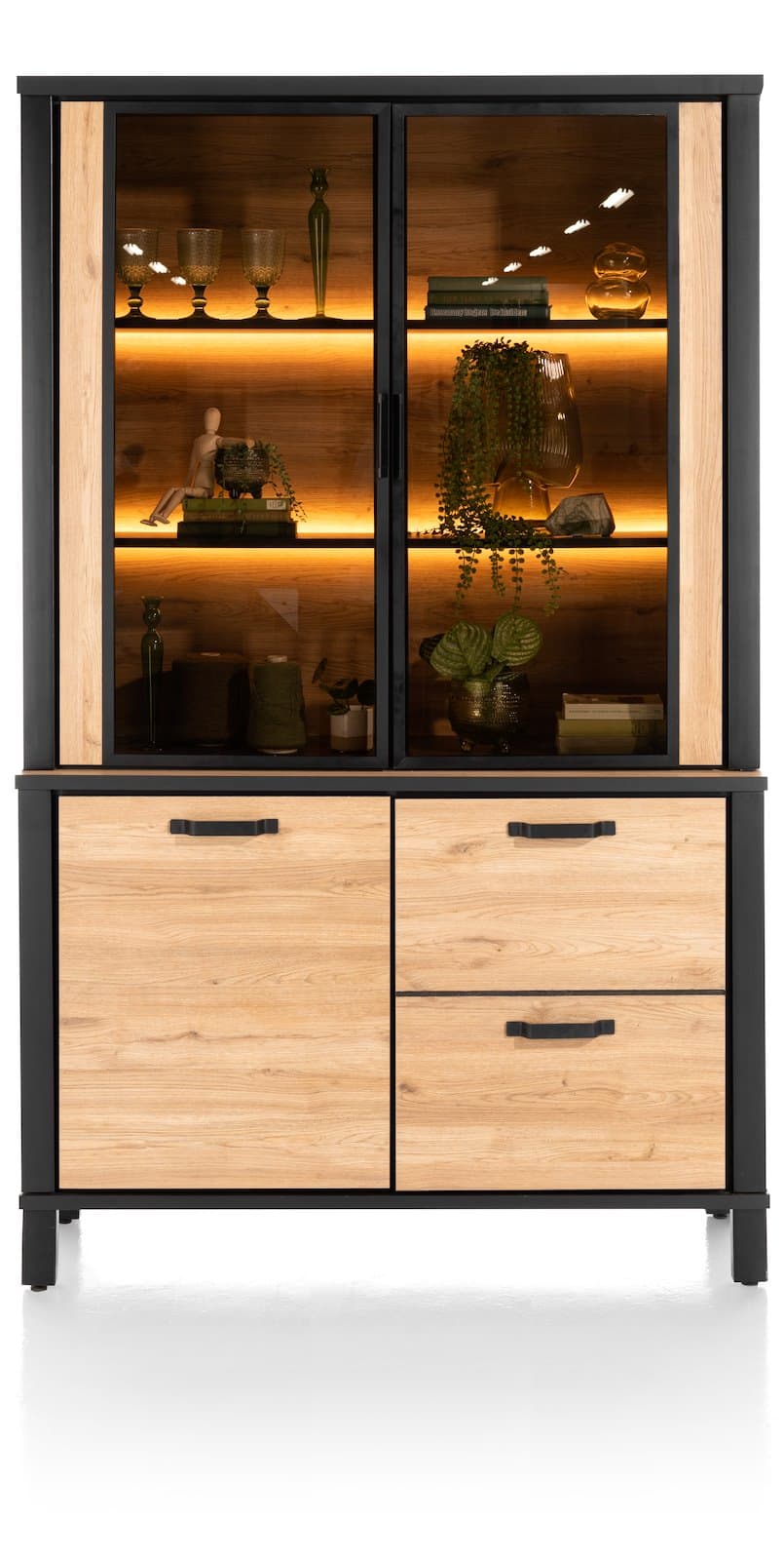 Buffet 2d+2gd+led Sardinie natural - 1