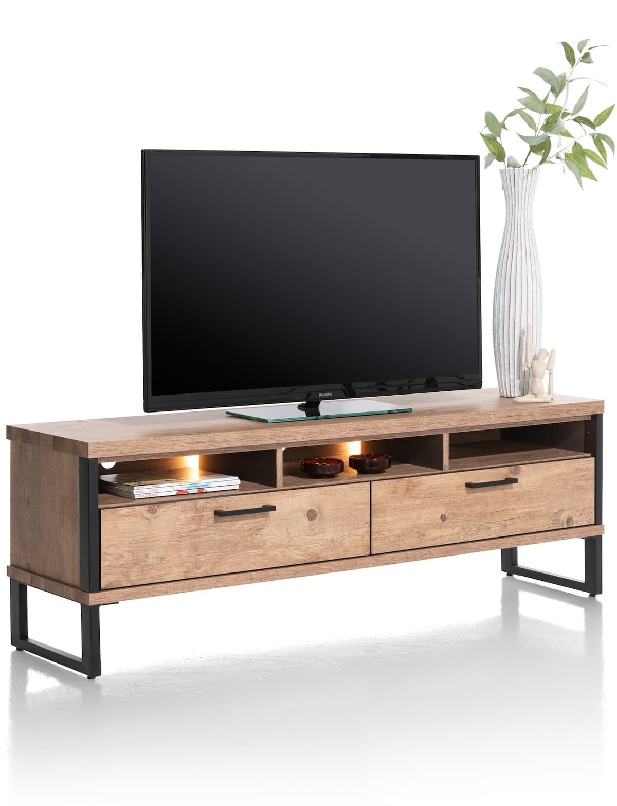 Lowboard 2l+3n led 160 Pantin - 2