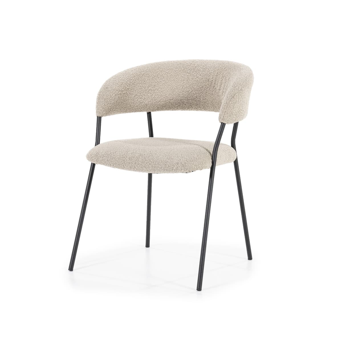 Eetkamerstoel Luka Taupe - 1
