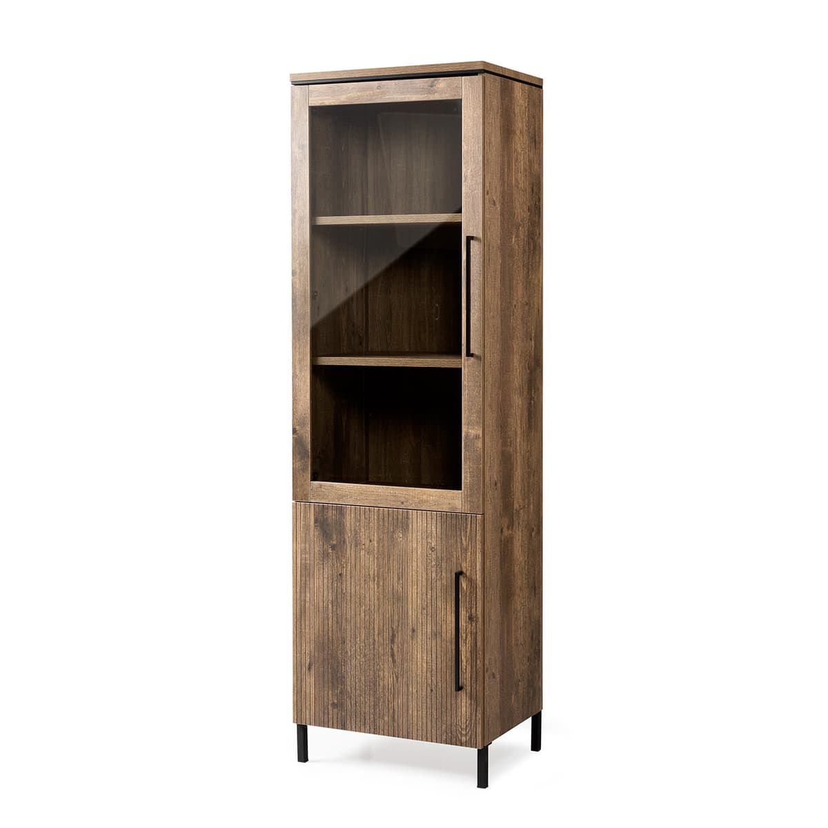 Napoli vitrinekast 1D glas+1D - 2