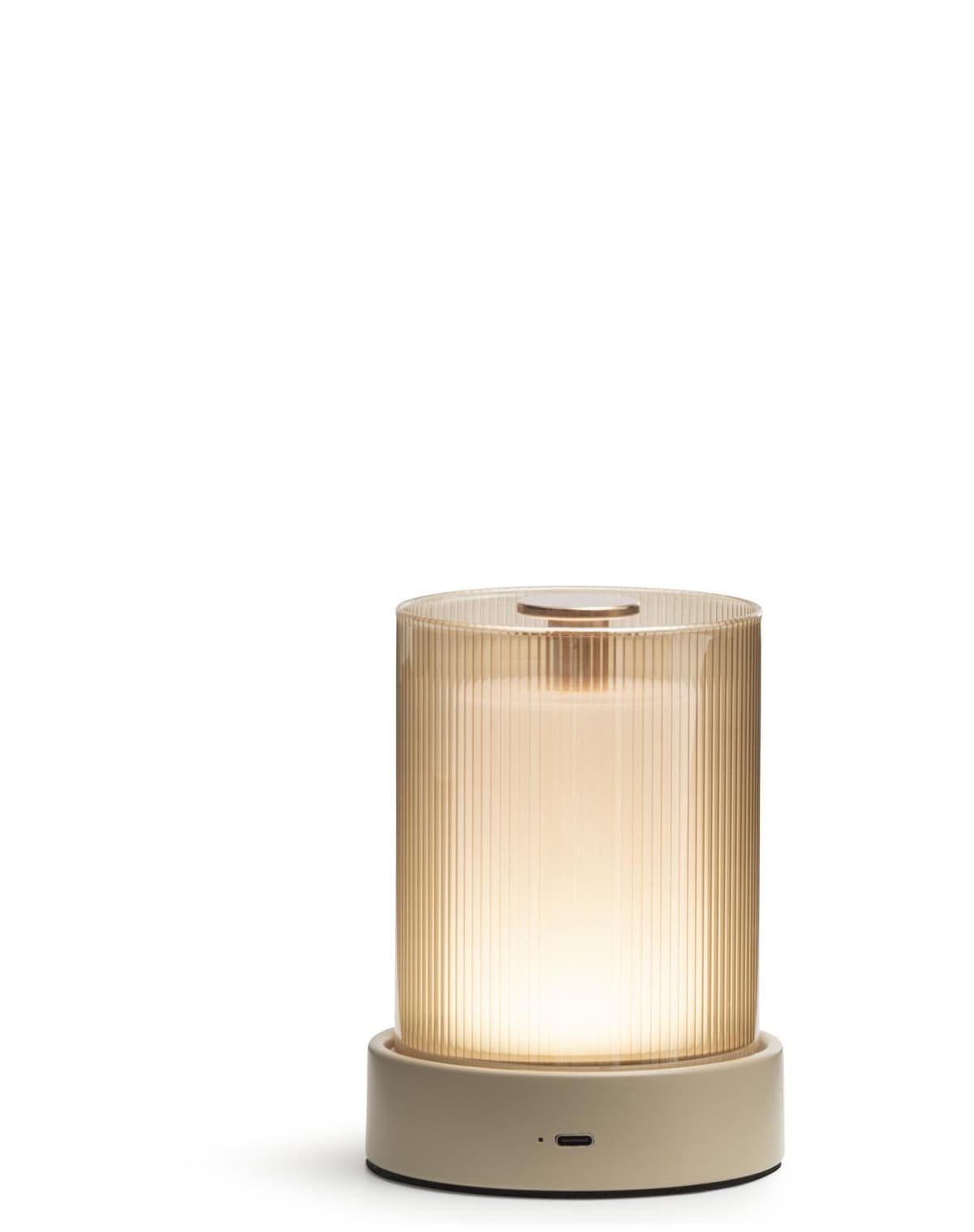 Matz draadloze tafellamp 1*led Coco Maison beige - 2