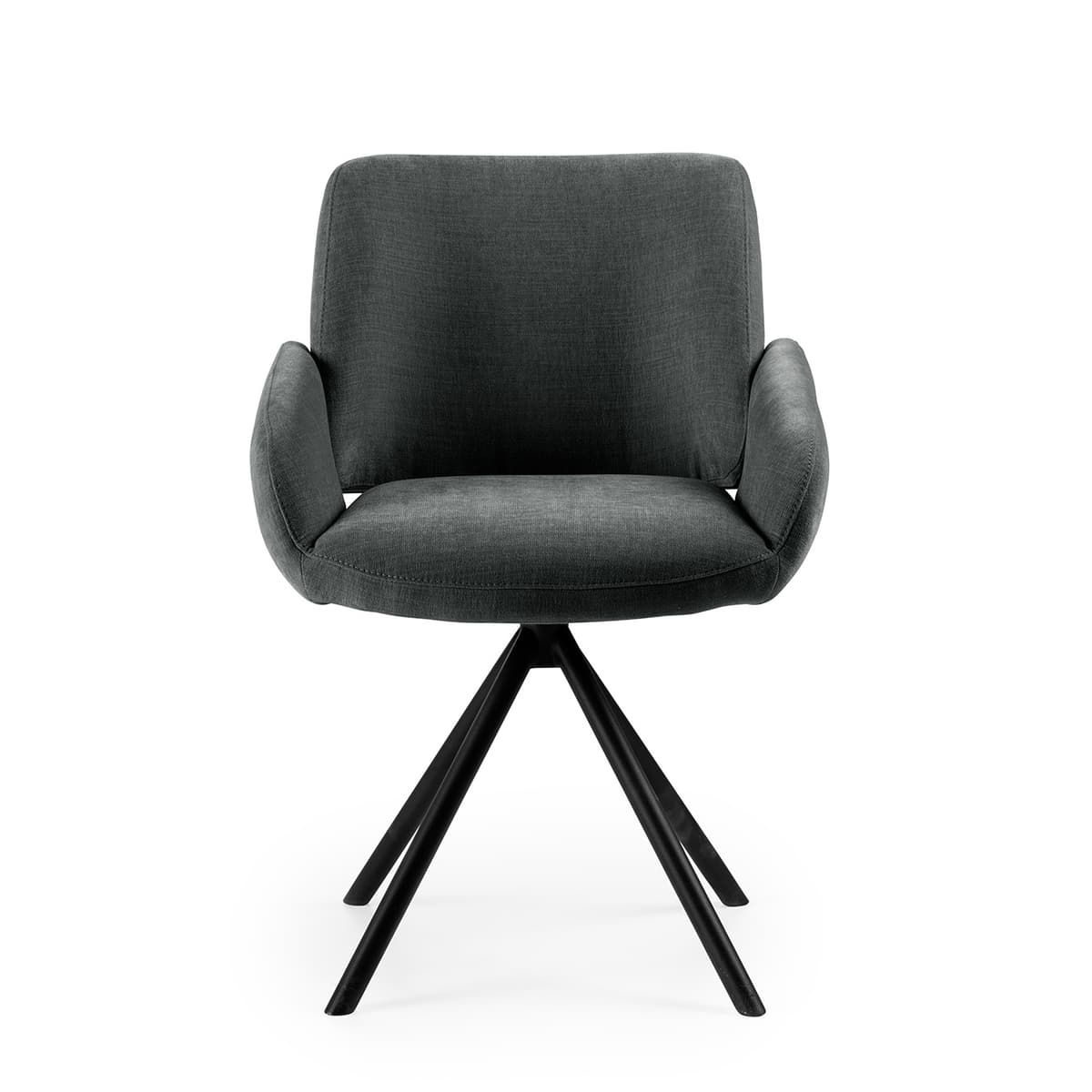 Kyran eetkamerstoel black - 2