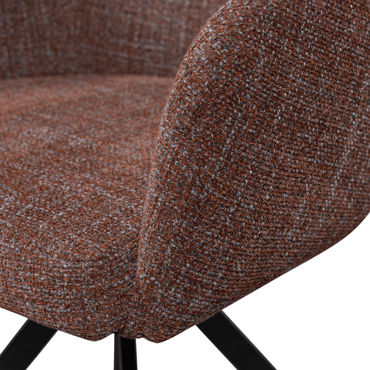 FENNE DRAAIBARE EETKAMERSTOEL CHESTNUT - 8