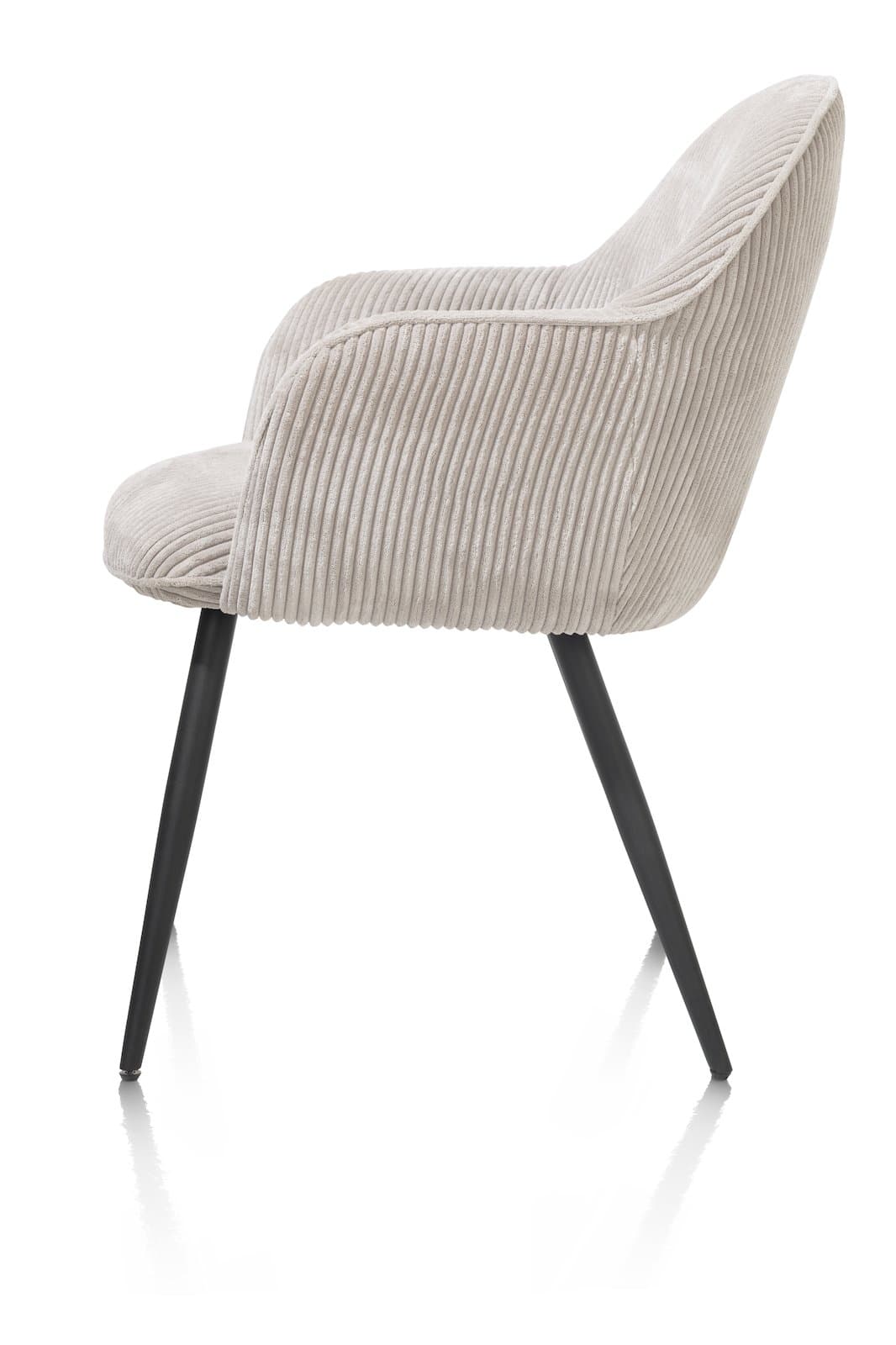 Armstoel rivas/4p rob Arielle charcoal - 4