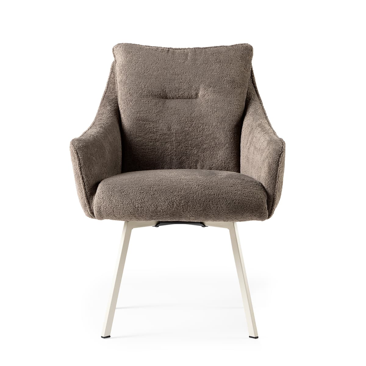 Sven eetkamerstoel + draaisysteem taupe - 2