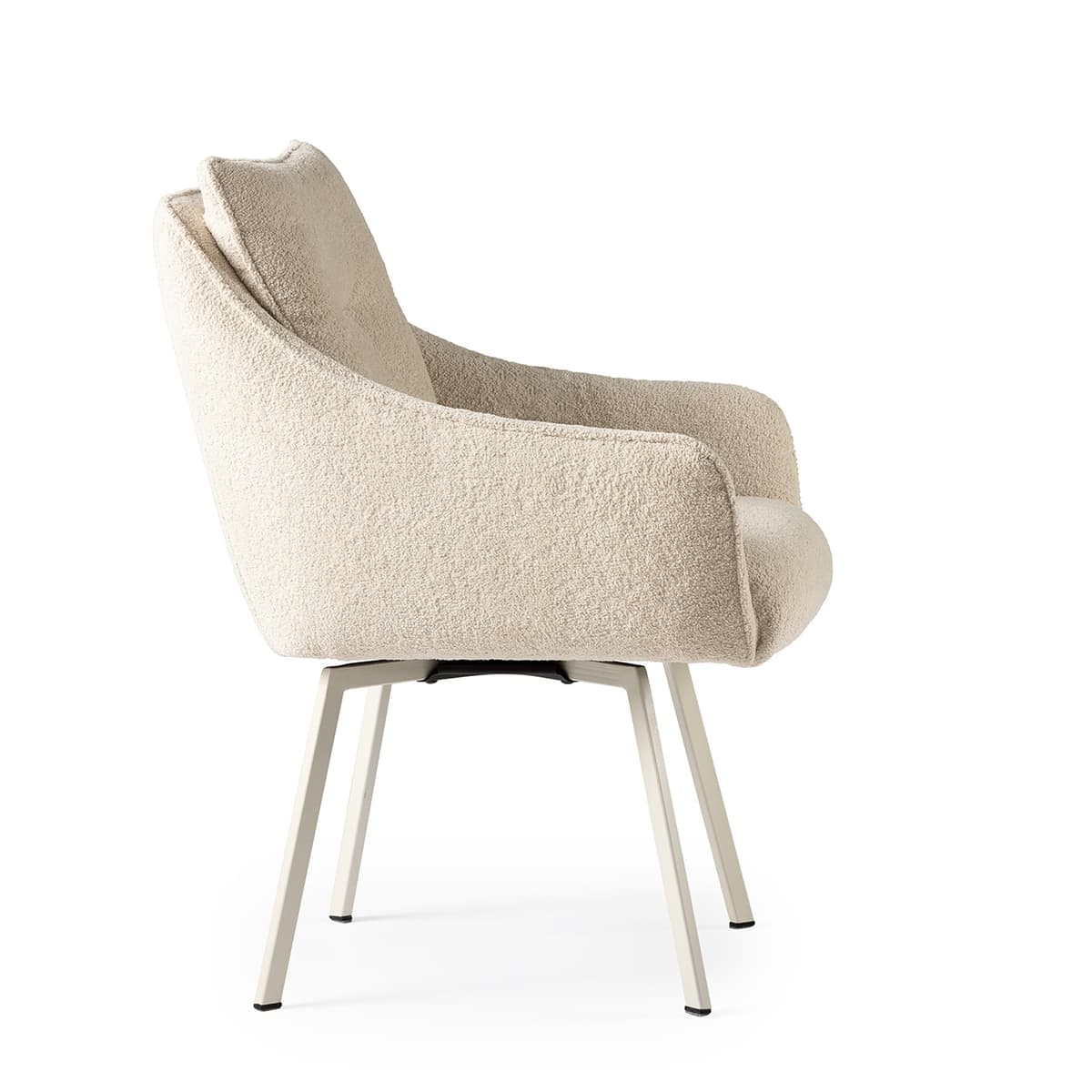 Sven eetkamerstoel + draaisysteem beige - 3