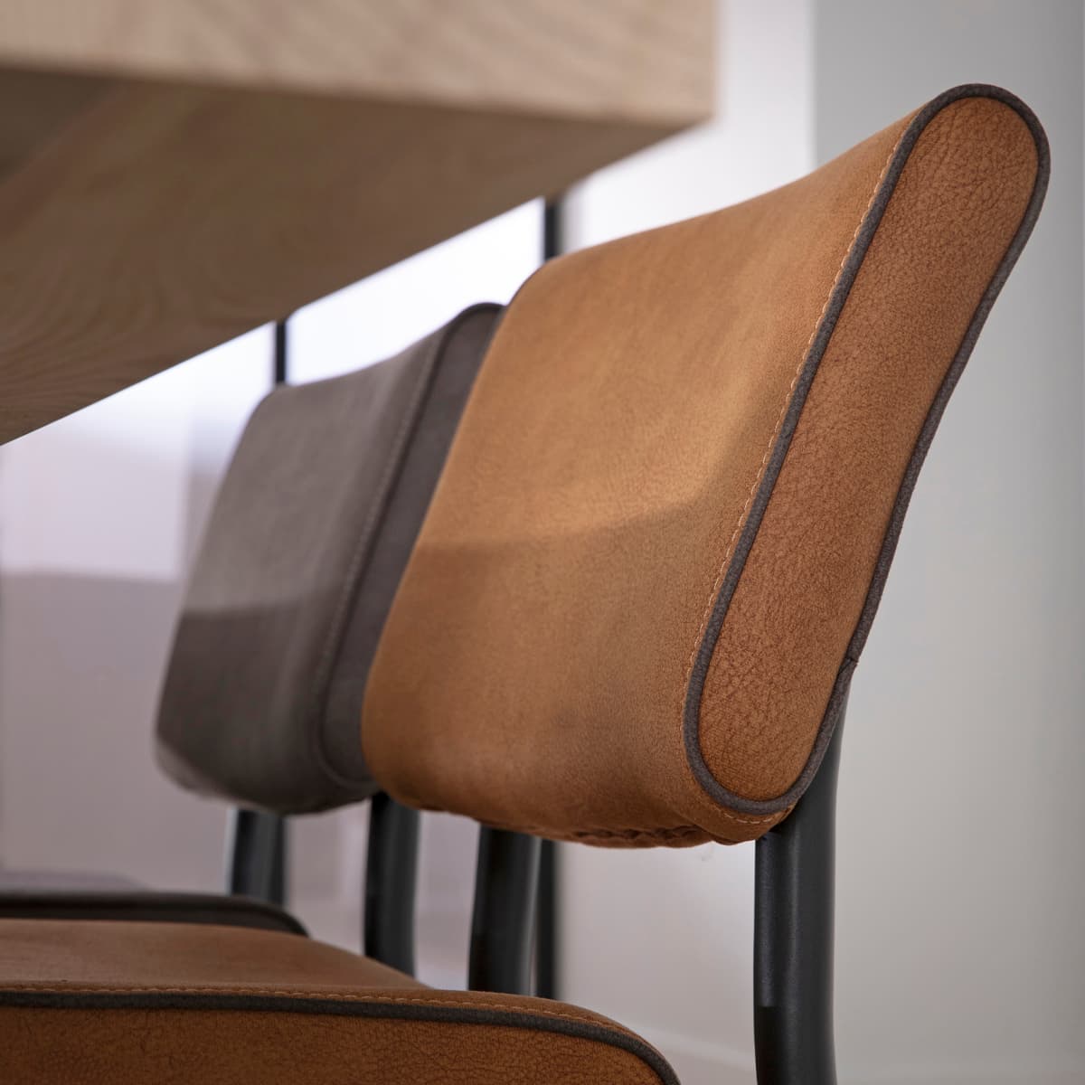 Eetkamerstoel Kian Cognac - 9