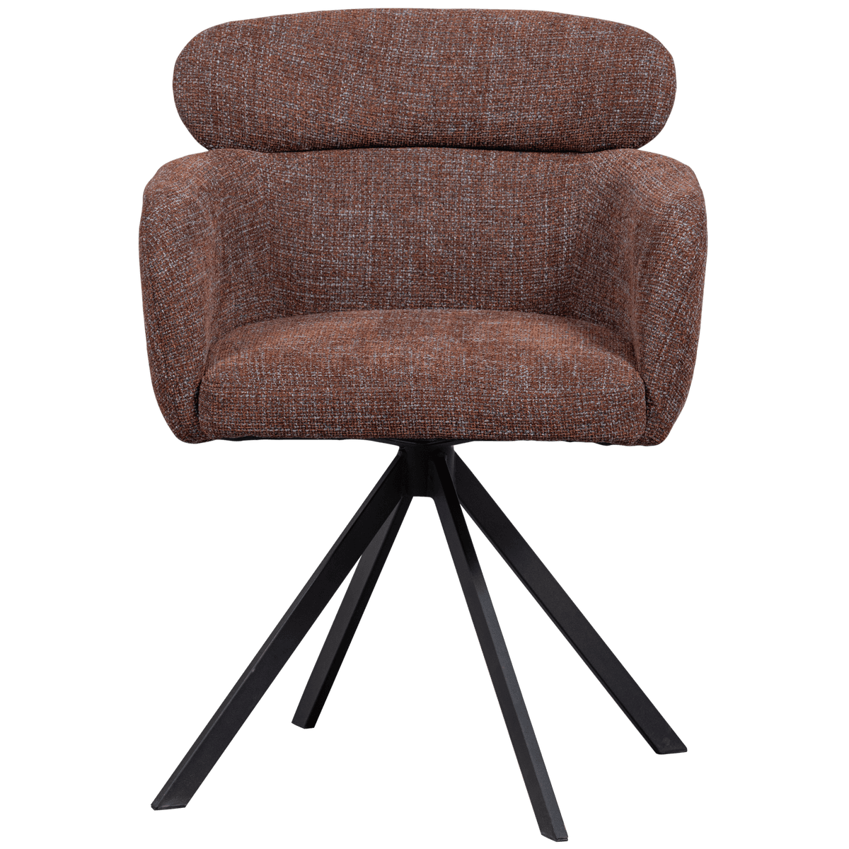 FENNE DRAAIBARE EETKAMERSTOEL CHESTNUT - 12