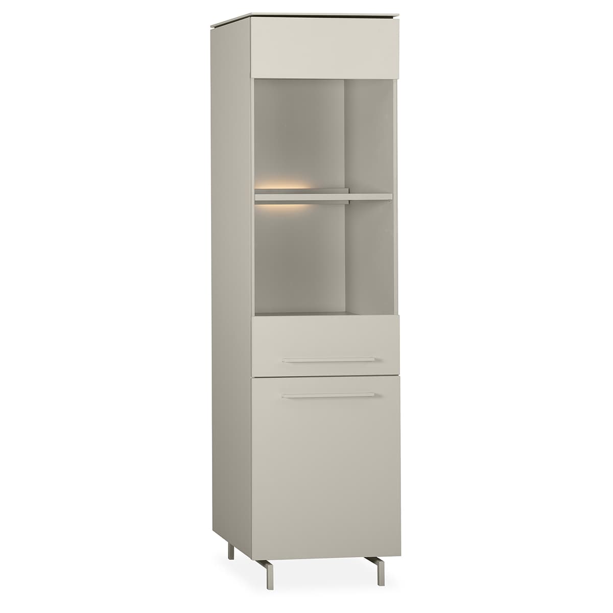 Vitrinekast Senna 2 deurs, LED verlichting - 2