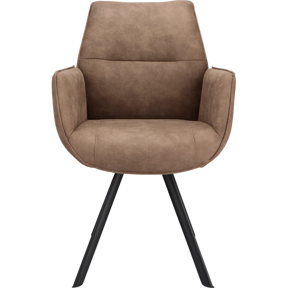 Eetkamerstoel Jaël met arm Stone - 2