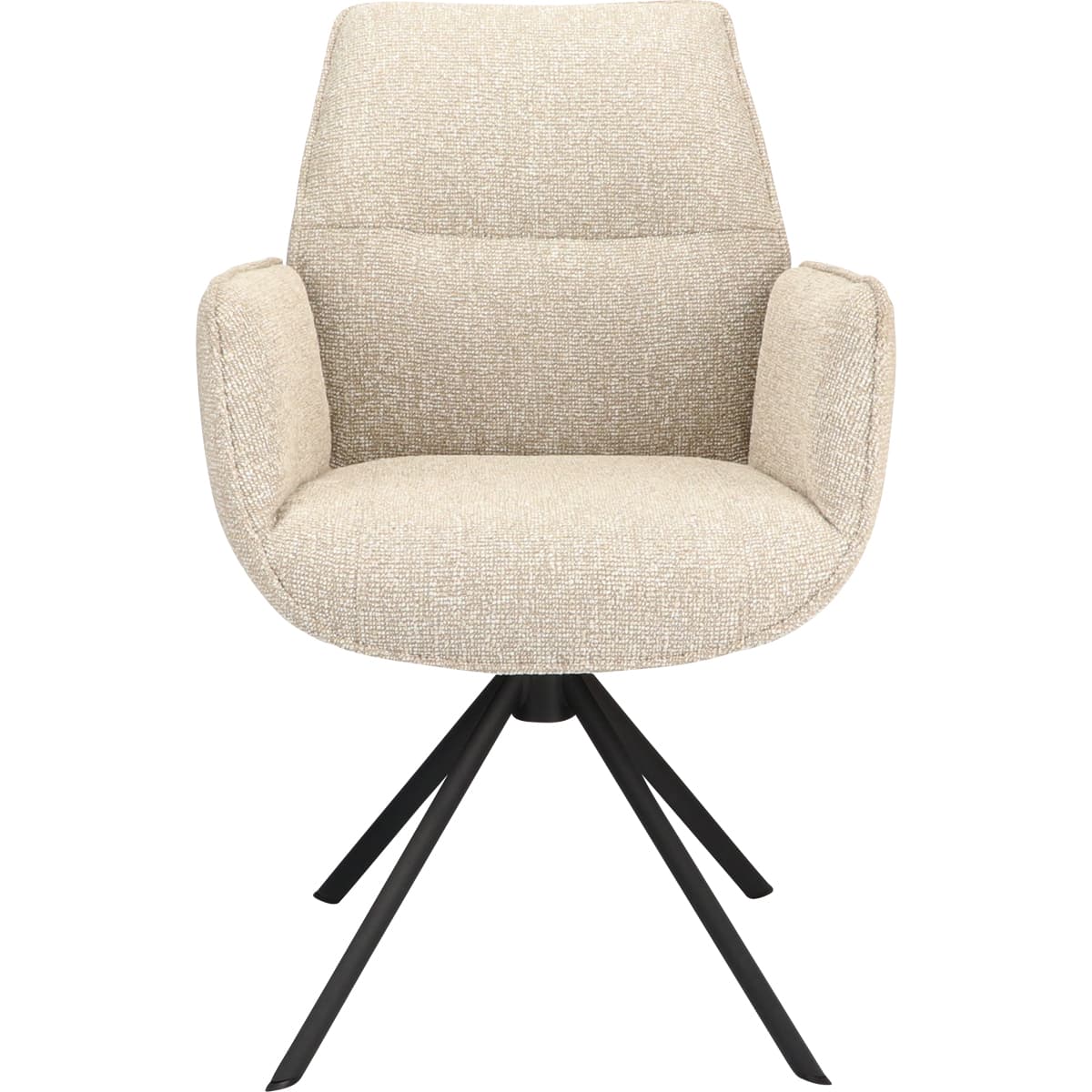 Eetkamerstoel Odin met arm Beige - 2