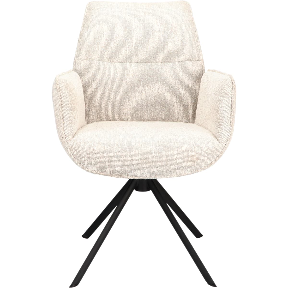 Eetkamerstoel Odin met arm Linnen - 2