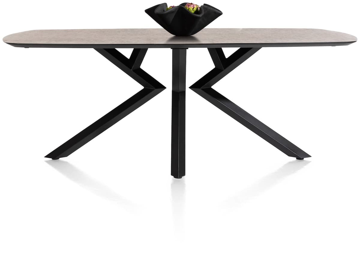 Tafel ovaal 105x200cm Masura Roest - 5