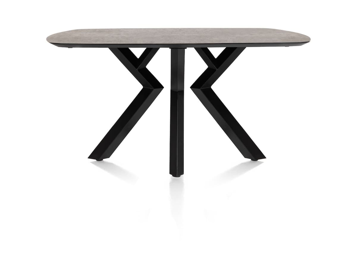 Tafel ovaal 105x150cm Masura Antraciet - 1