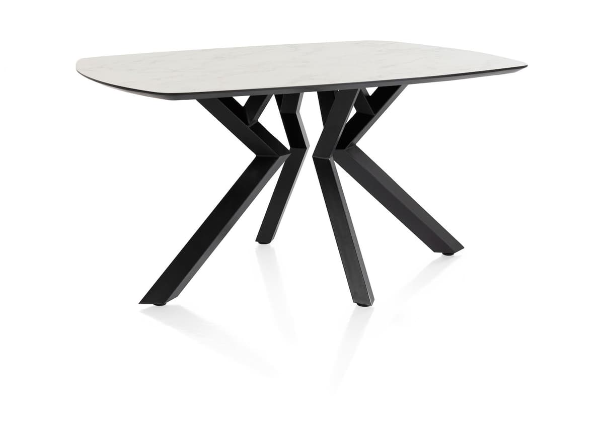 Tafel ovaal 105x150cm Masura wit - 2