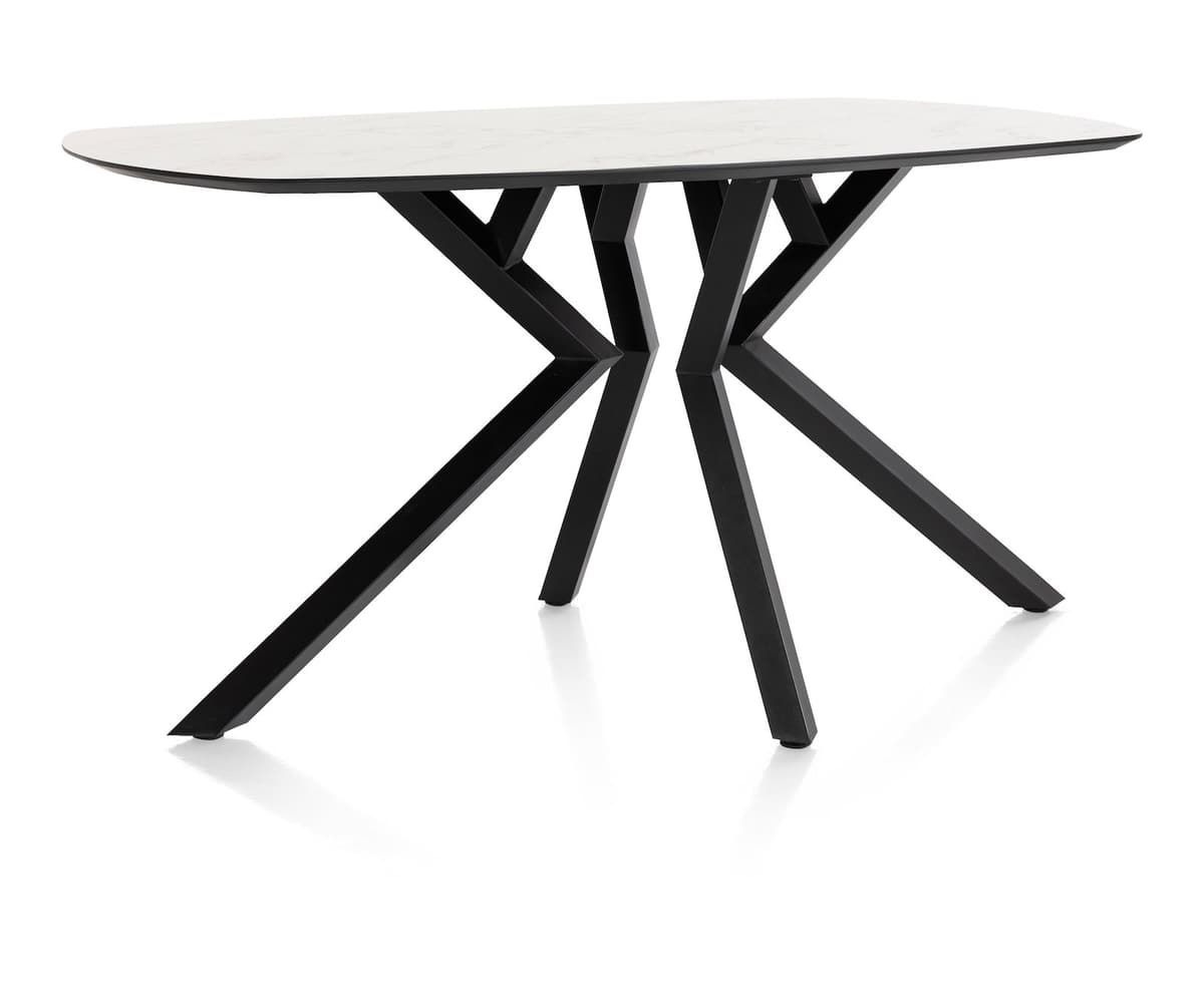 Bartafel ovaal 105x200 Masura wit - 2