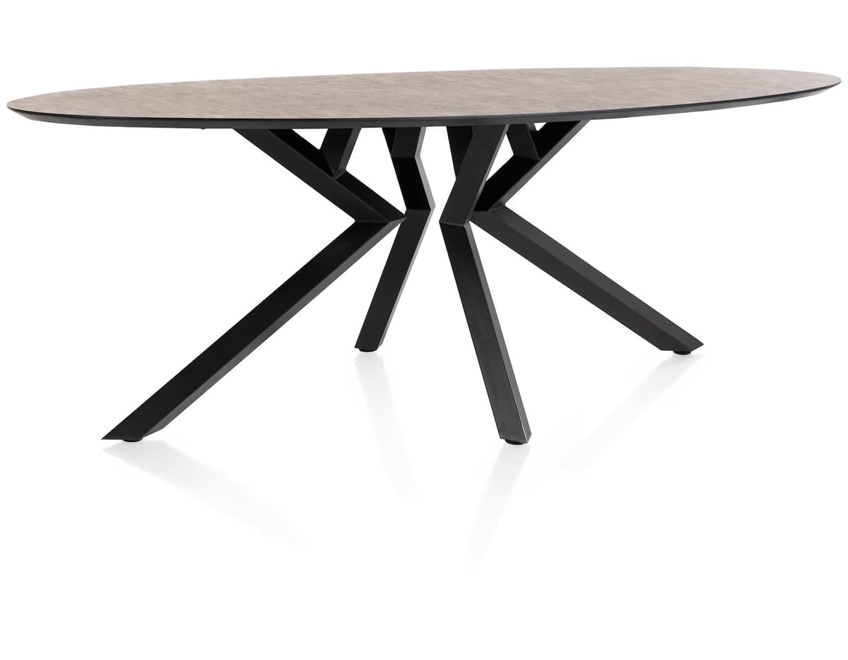 Tafel 105x220 ellips Masura Roest - 2