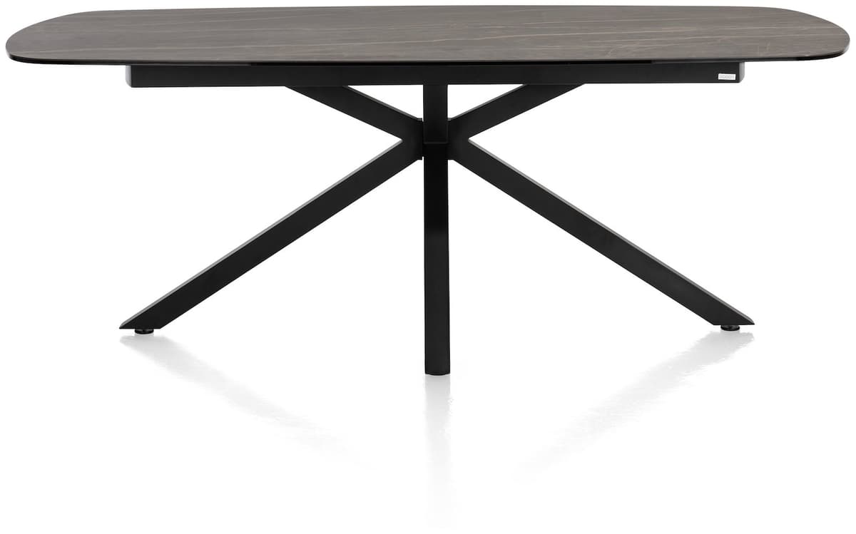 Tafel 200x100cm Montello zwart - 4