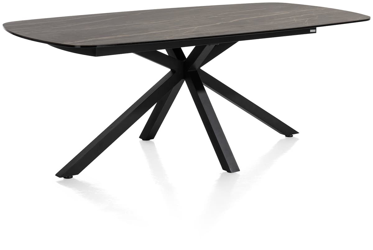 Tafel 200x100cm Montello zwart - 5